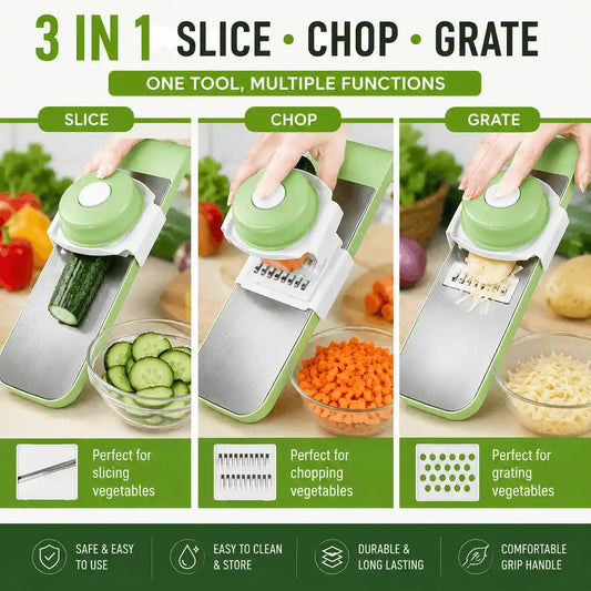 Multifunctional Vegetable Cutter & Grater