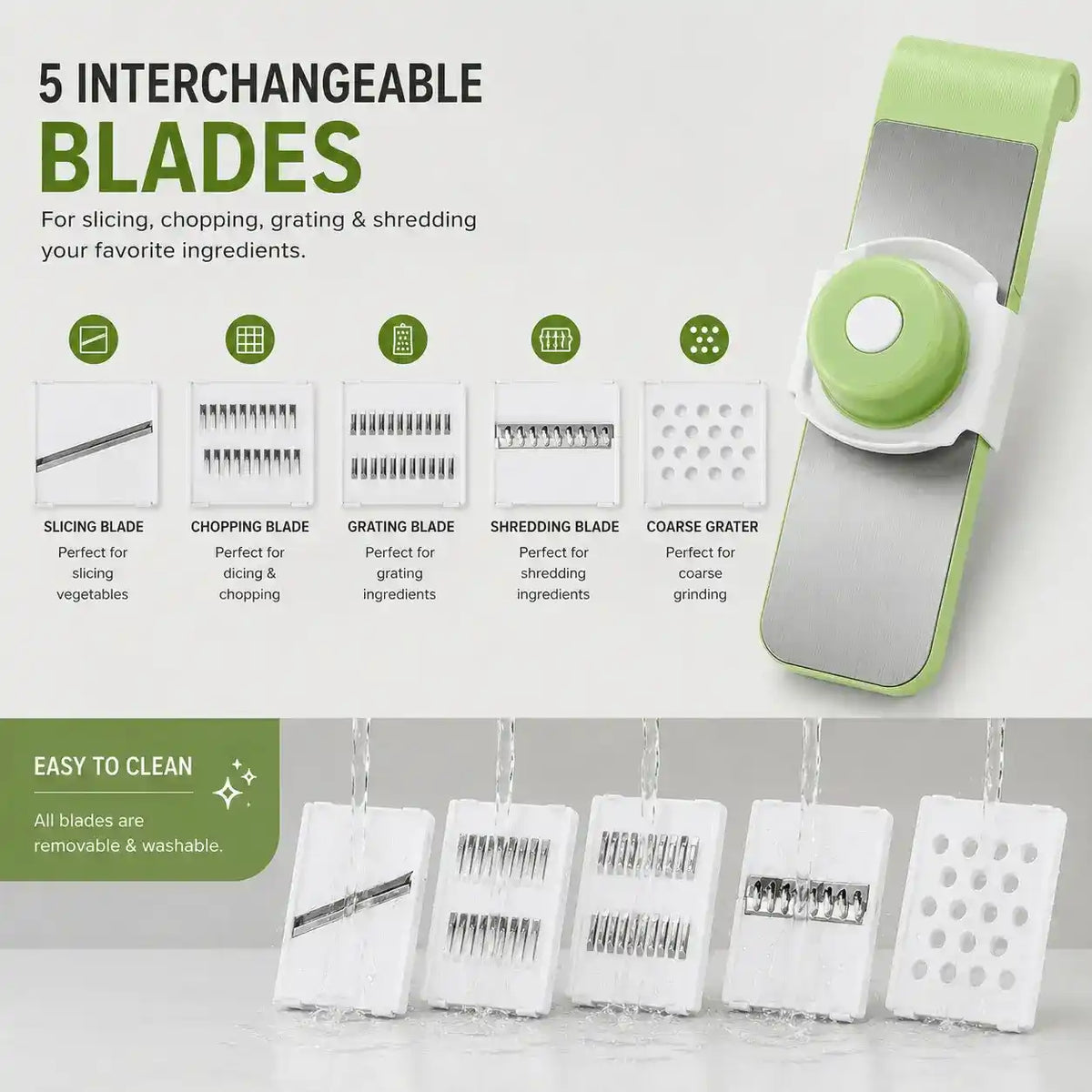 Multifunctional Vegetable Cutter & Grater